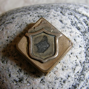Antique Edwardian Fob locket marked W&H for repair or repurpose