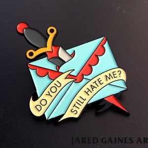 Jawbreaker Letter Pin