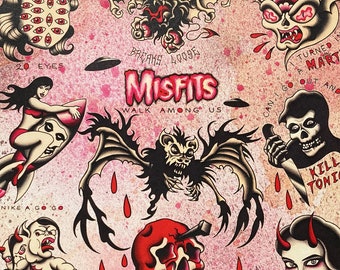 Misfits Tattoo Flash II