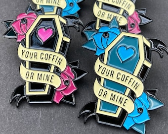 Alkaline Trio Tattoo Flash Pin