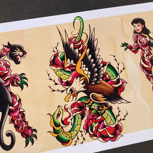 Traditional Tattoo Flash