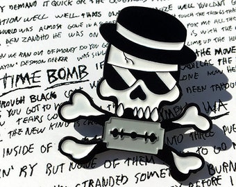 Rancid Time Bomb Pin