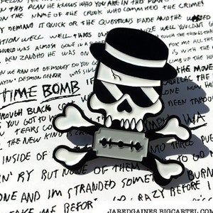 Rancid Time Bomb Pin
