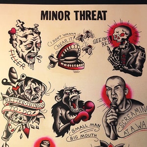 Minor Threat Tattoo Blitz