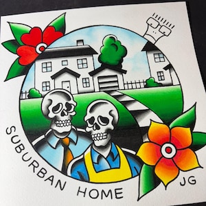 Tatouage flash descendants - Suburban Home