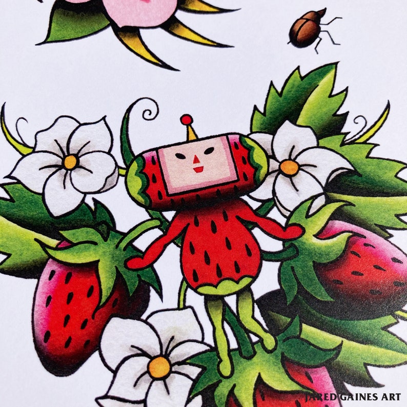Katamari Tattoo Flash Etsy