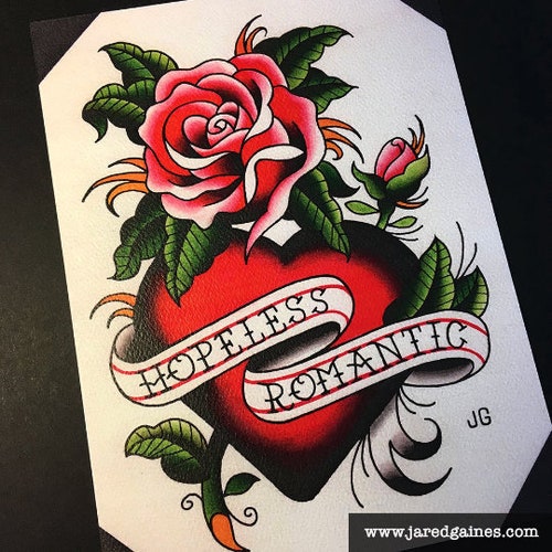 Tattooflitser: hopeloos romantisch