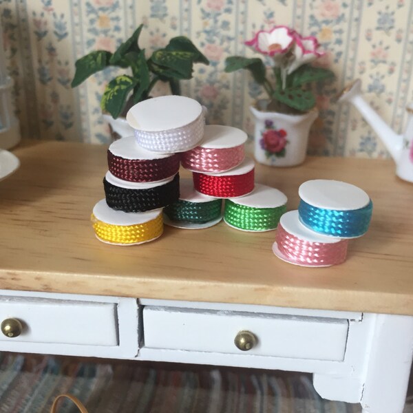 1/12 Ribbon Spools Etsy