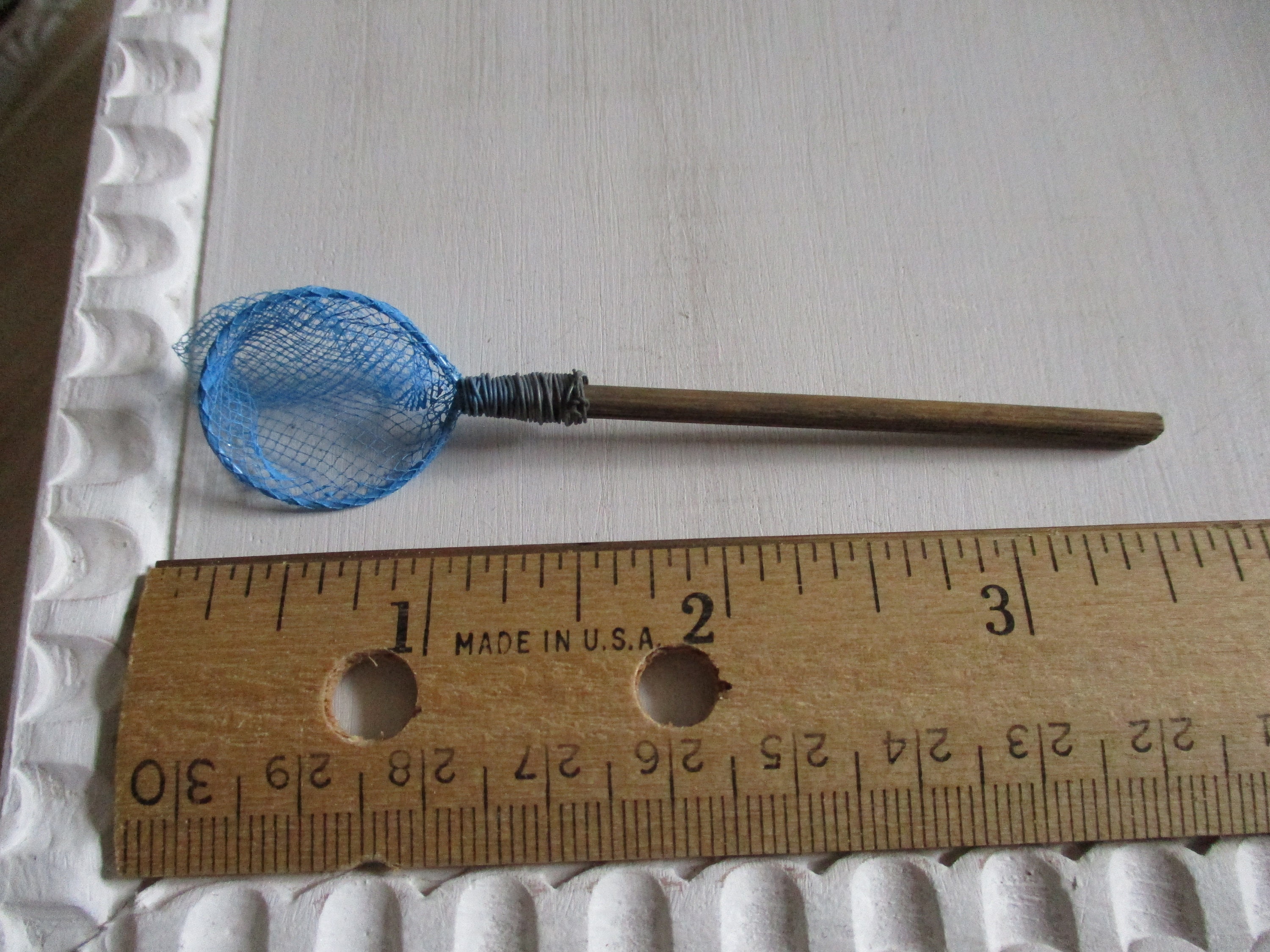 Miniature Fishing Net, Mini Wood Handle Fishing Net, Style 93