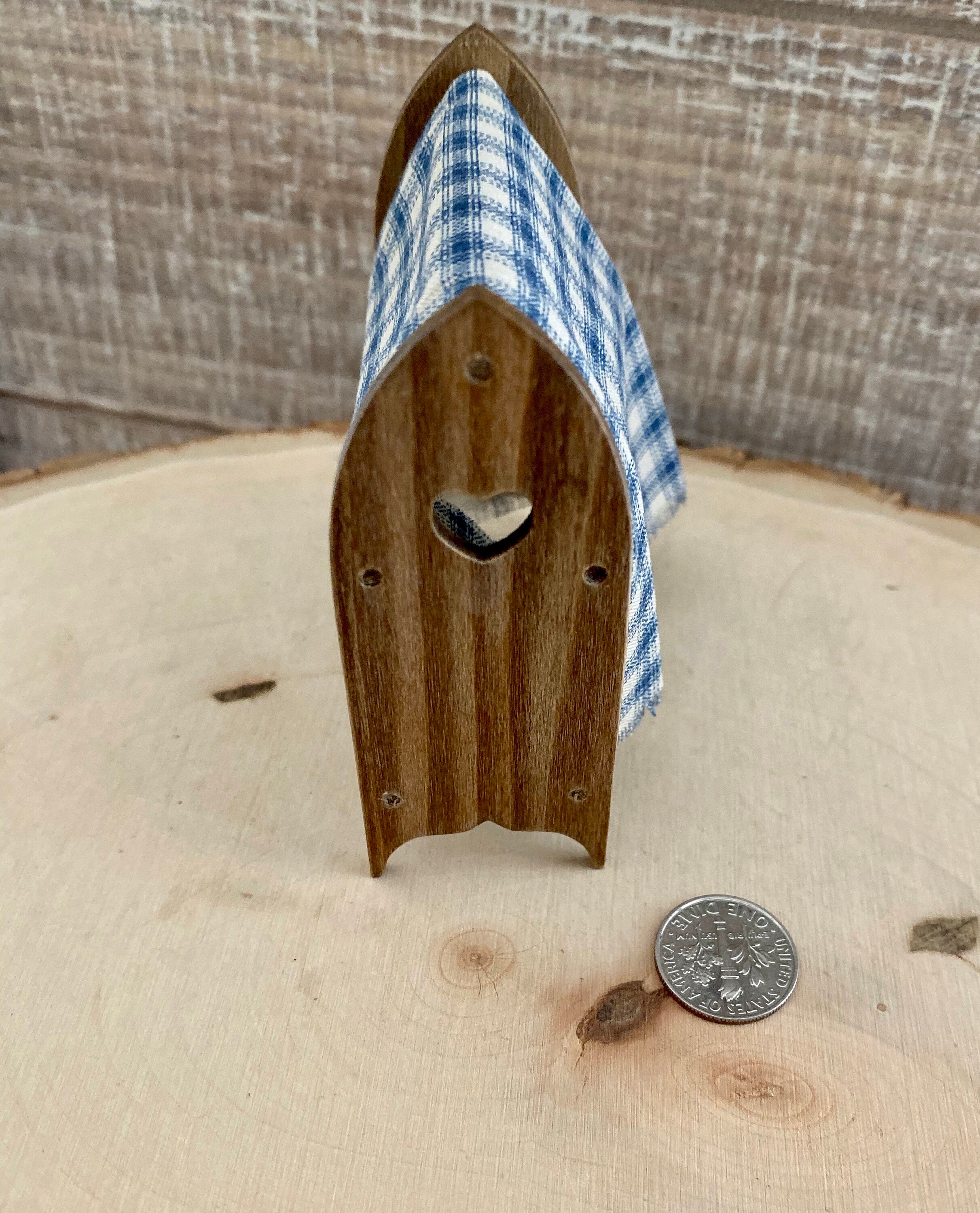 Miniature Quilt Rack, Mini Wood Hand Crafted Quilt Stand, Dollhouse