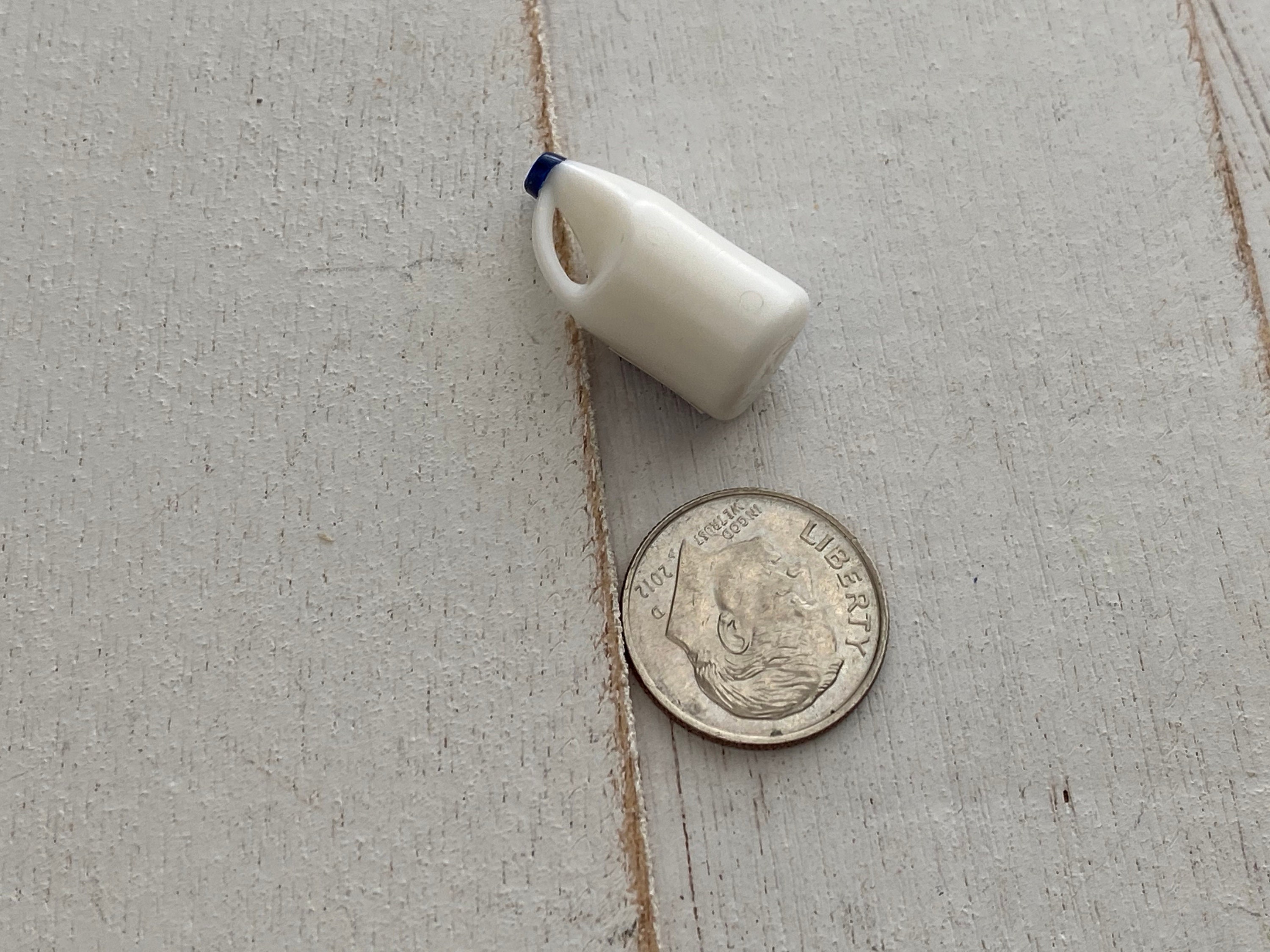 Miniature Bleach, Mini Bleach Bottle, Dollhouse Miniatures, 112 Scale