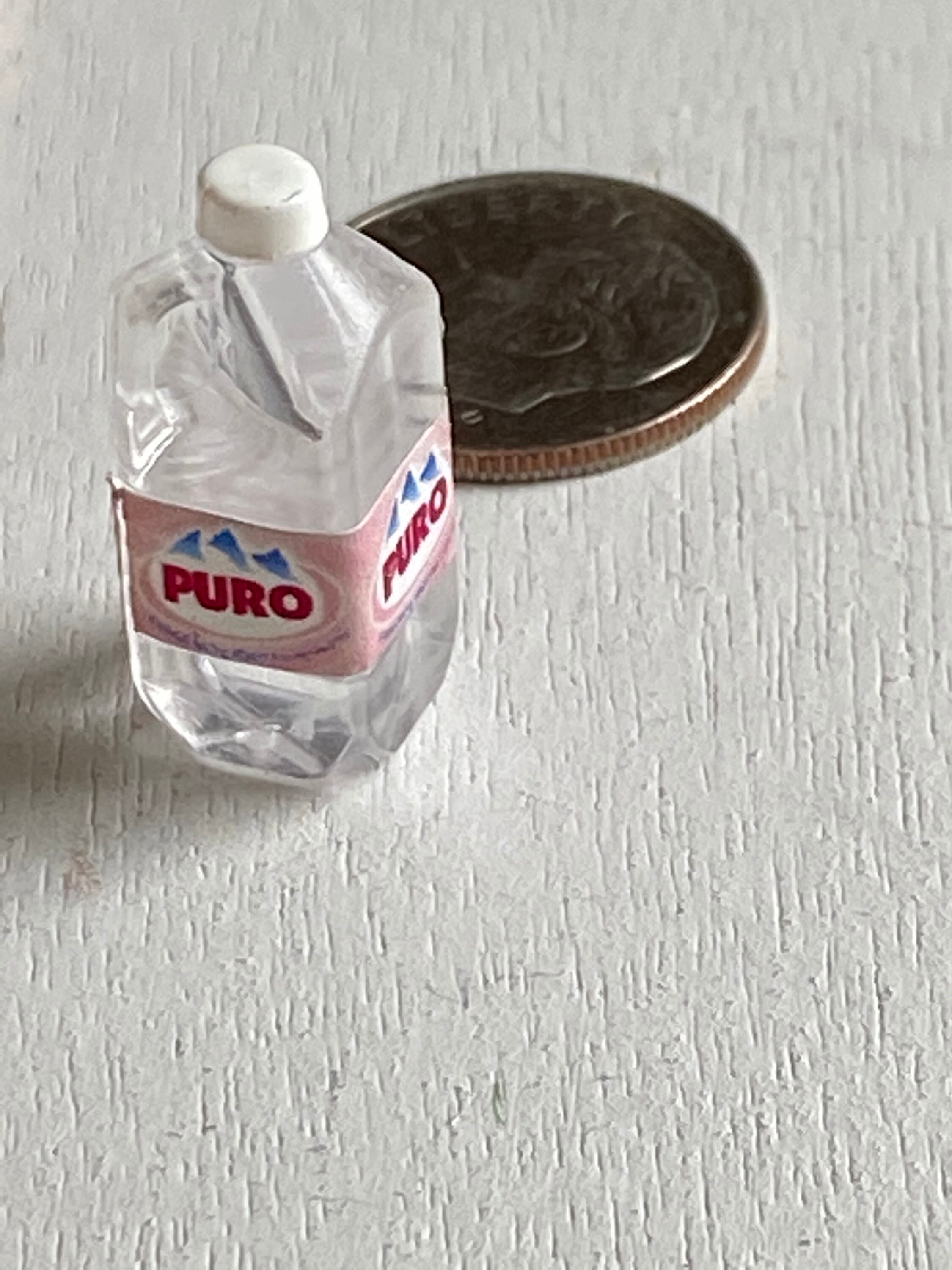 Miniature Water Bottle, Mini Water Jug, Dollhouse Miniatures, 112 Scale, Miniature Water