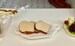 Miniature Bread, 3 Slices,  Dollhouse Miniature, 1:12 Scale, Miniature Food, Dollhouse Food, Accessory 
