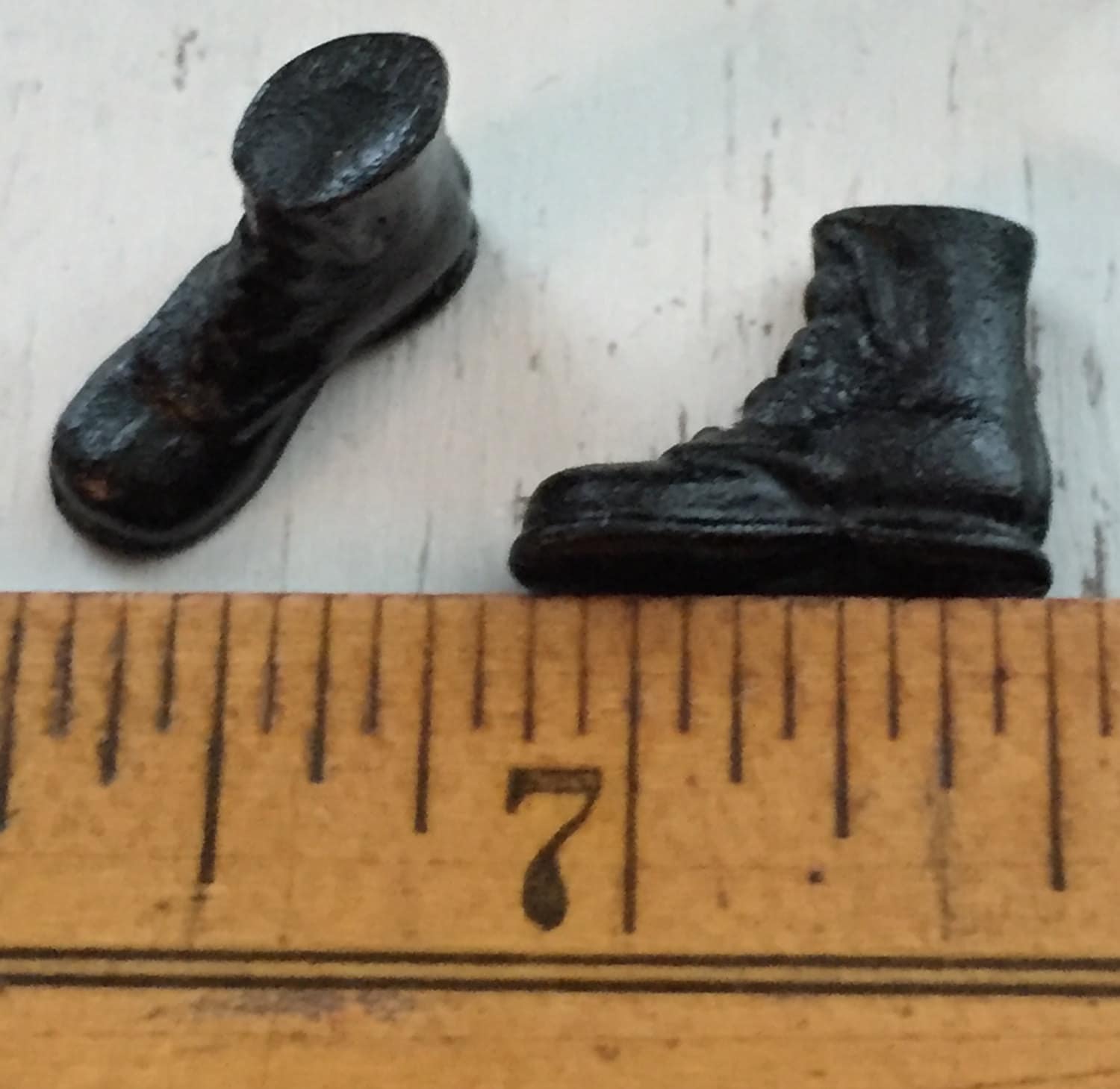 sko offset Springboard Miniature Black Hiking Boots Dollhouse Miniature 1:12 Scale - Etsy