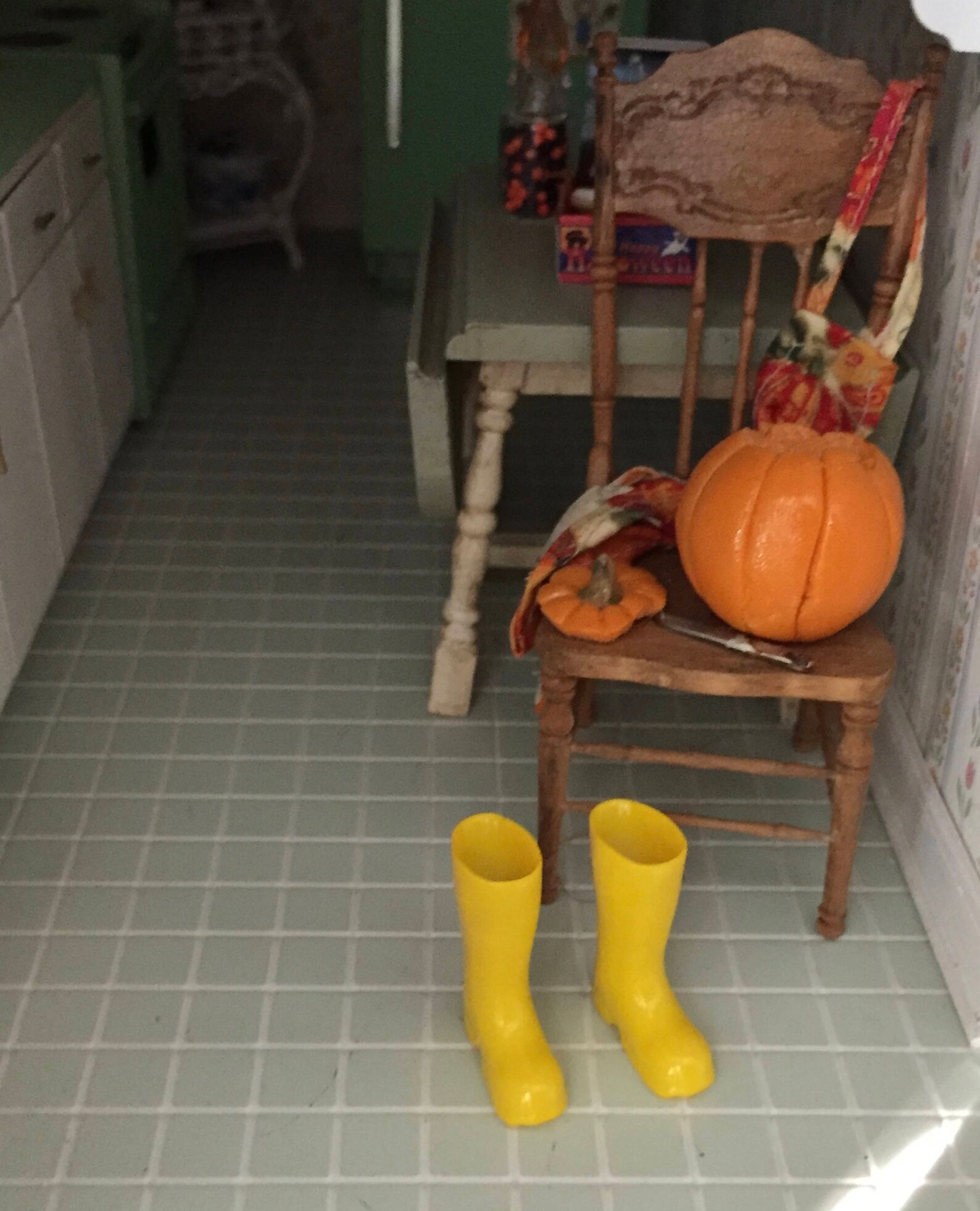 Miniature Yellow Boots Mini Rubber Boots Rain Boots Etsy