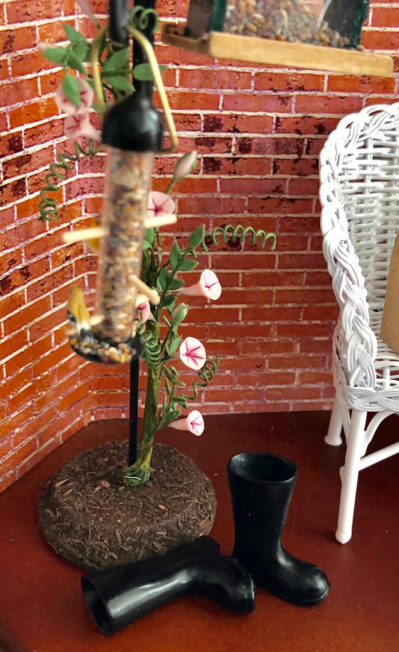 Miniature Black Boots Mini Rubber Boots Rain Boots Etsy