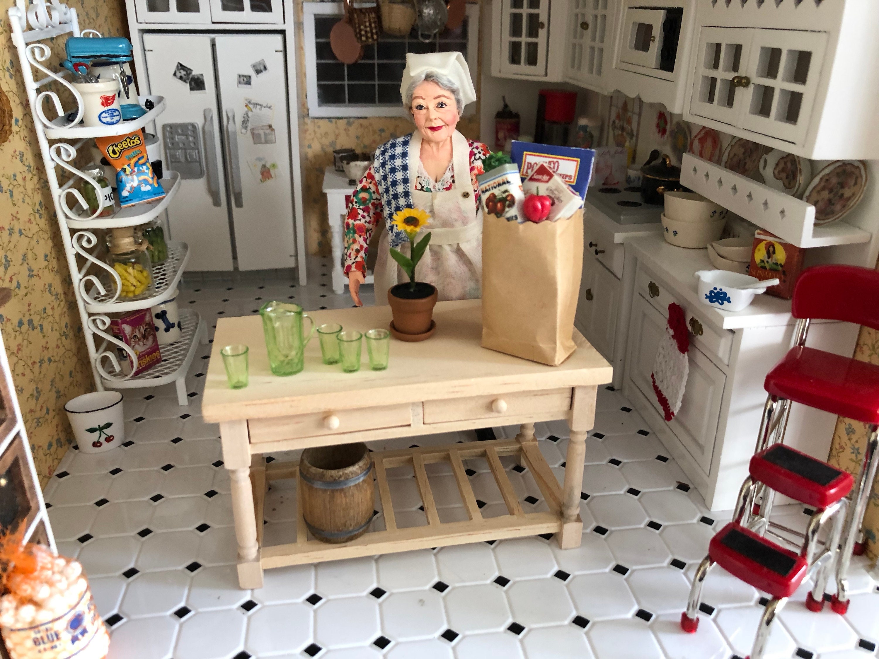 unfinished wood dollhouse furniture