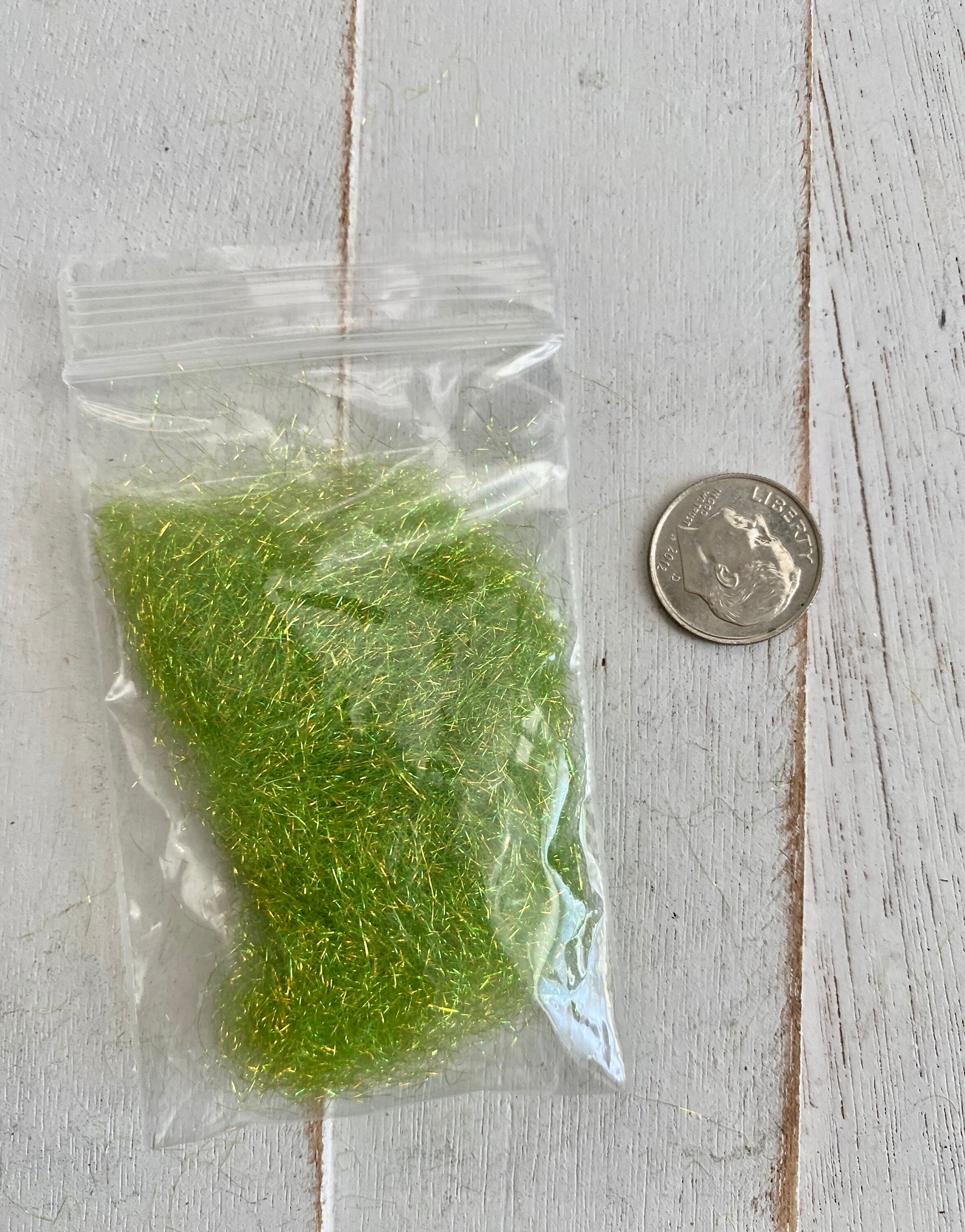 Miniature Basket Filler, Green Easter Grass, Mini Filler for Tiny