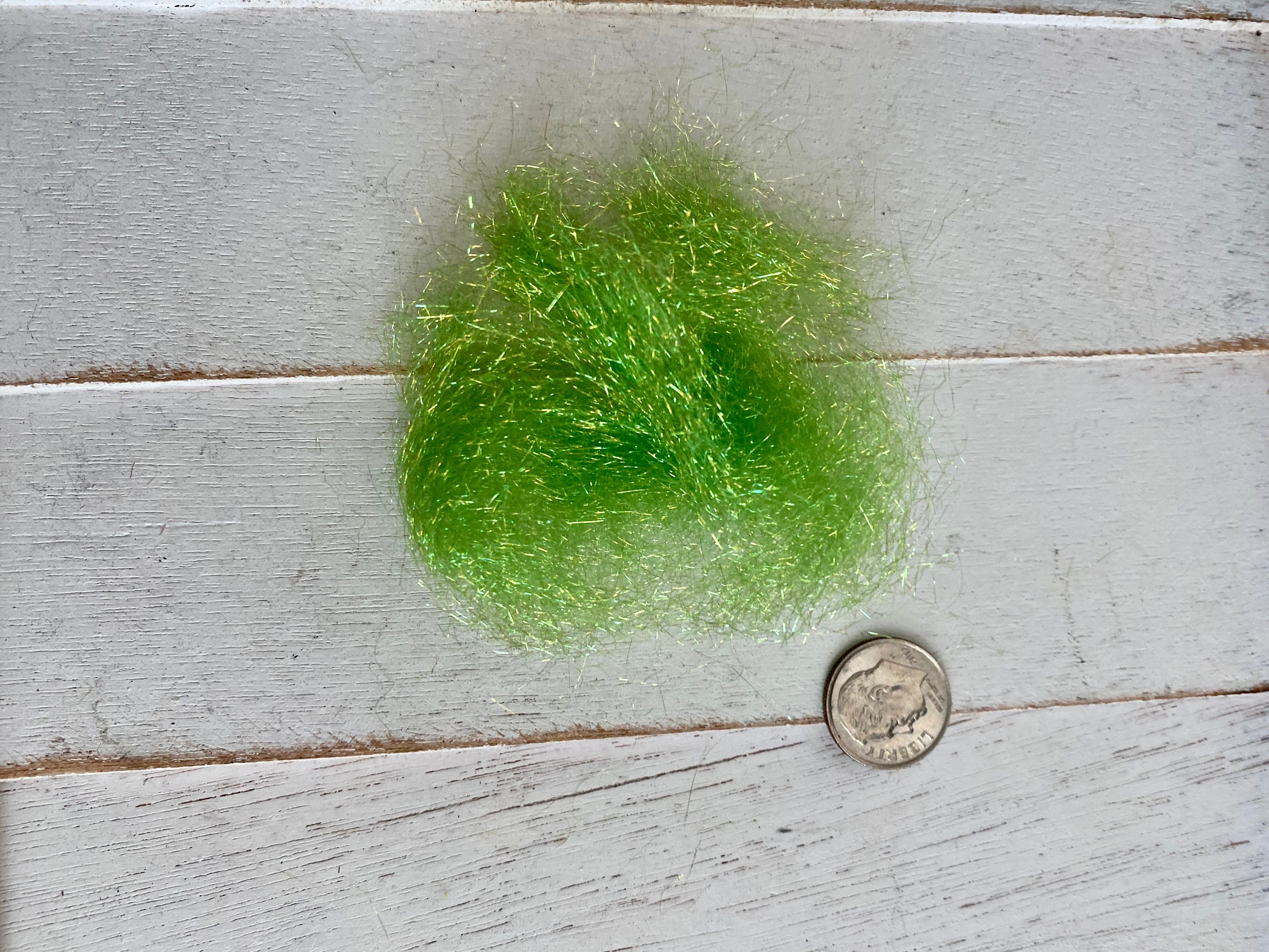 Miniature Basket Filler, Green Easter Grass, Mini Filler for Tiny