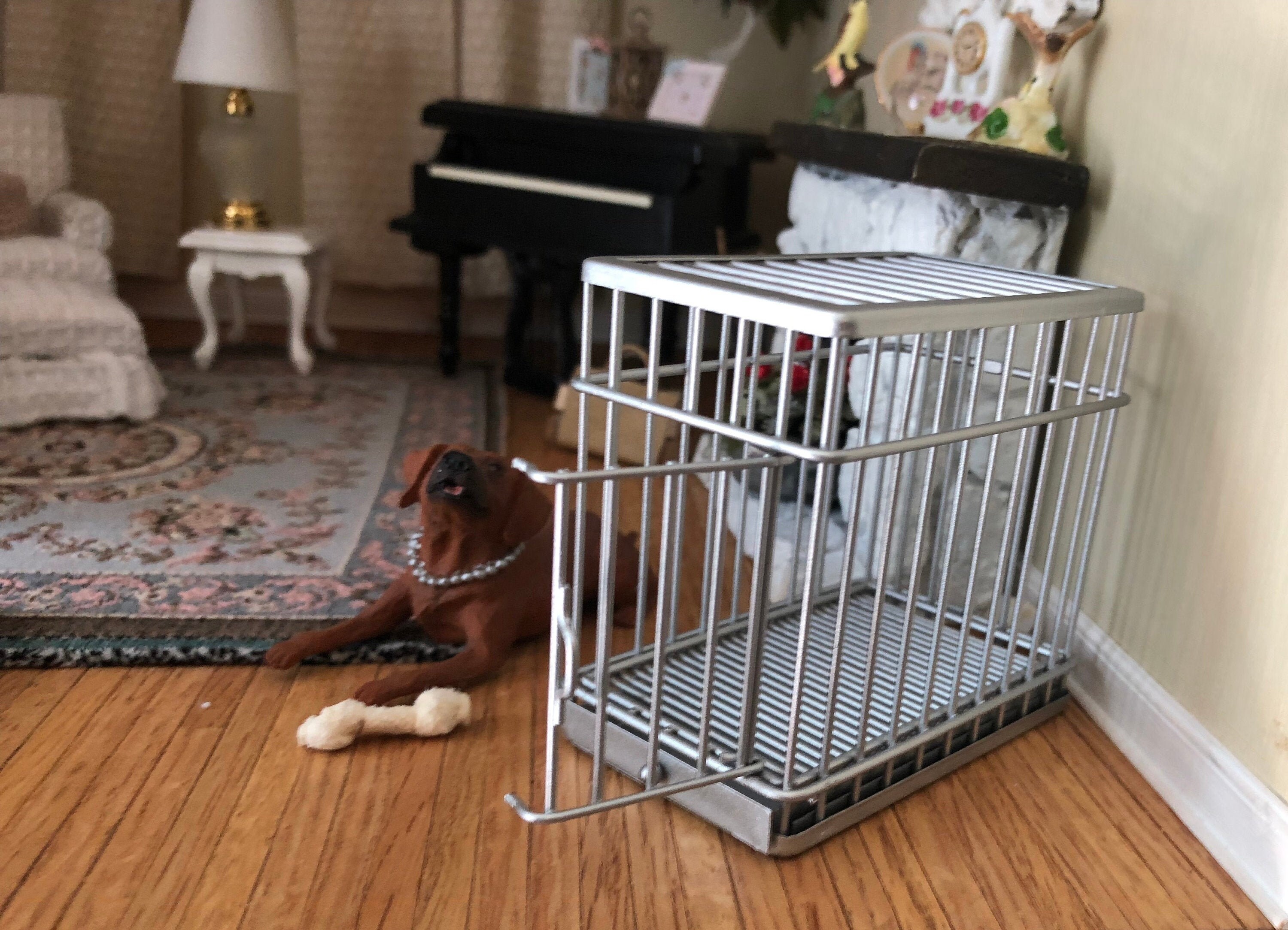 mini dog cage