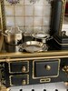 Miniature Pots and Pan Set, Mini Cookware 5 Piece Set, Style #08, Dollhouse Miniature, 1:12 Scale, Dollhouse Accessory, Kitchen Decor 