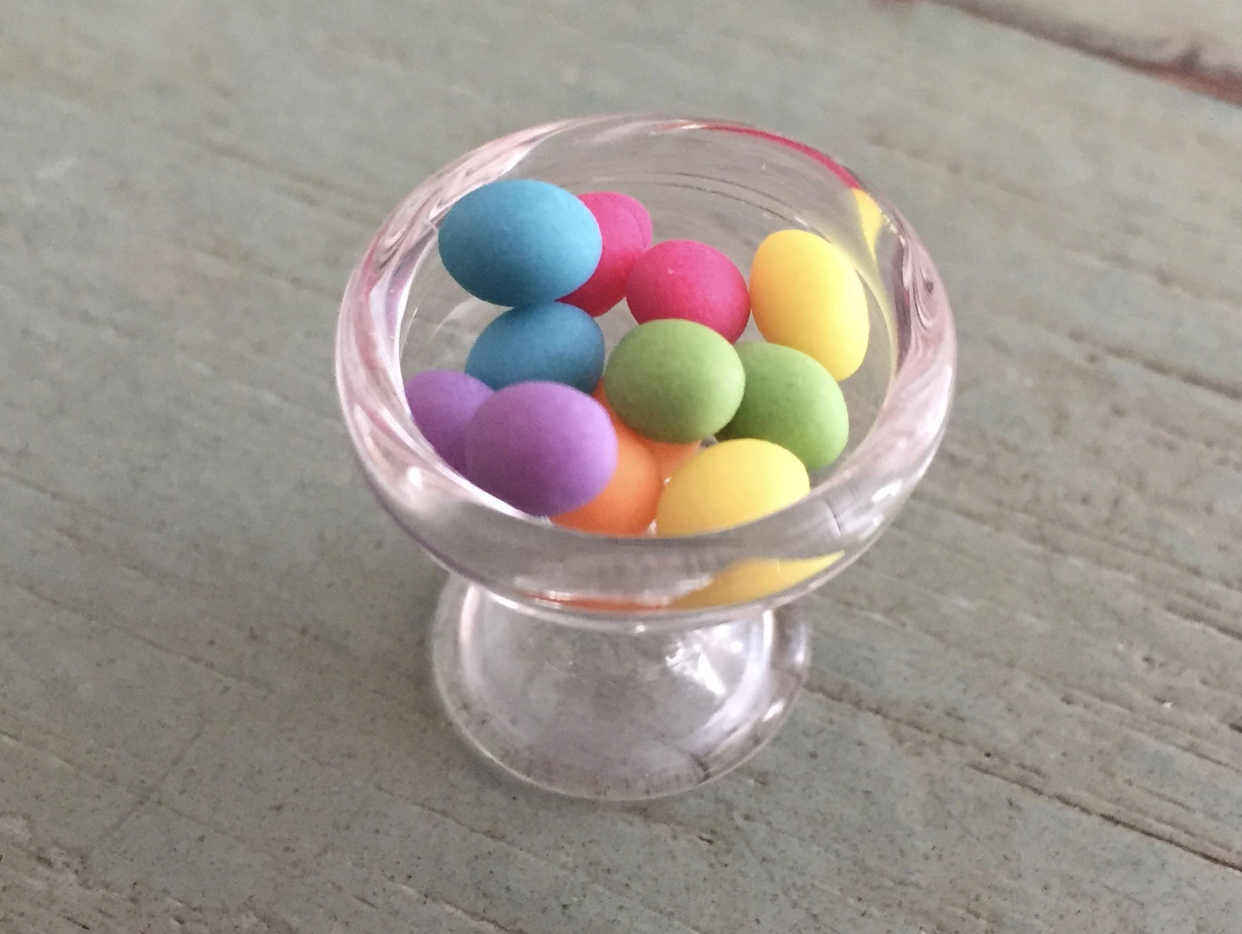 Miniature Easter Eggs, Dyed Mini Eggs, Dollhouse Miniature, 112 Scale