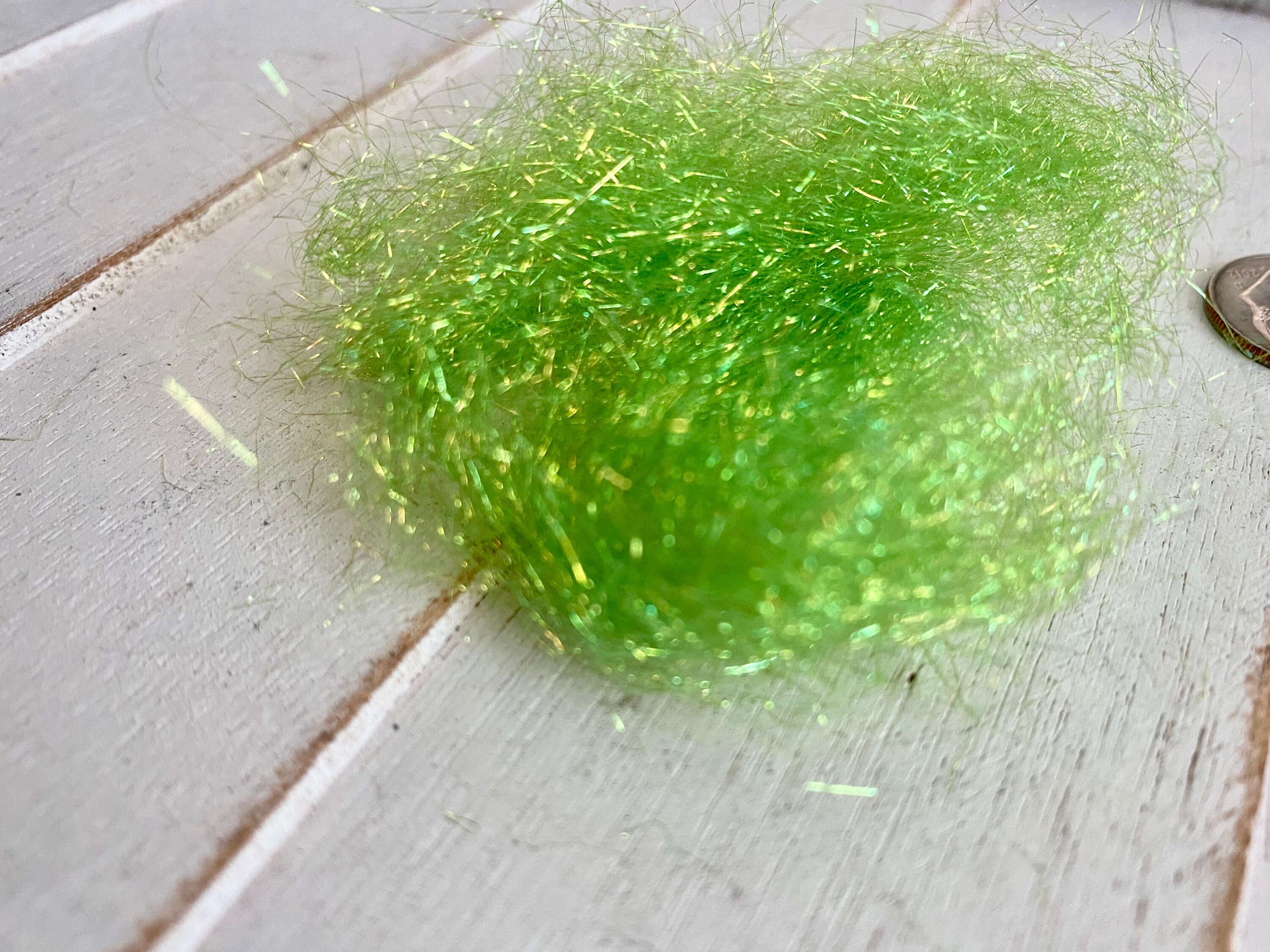 Miniature Basket Filler, Green Easter Grass, Mini Filler for Tiny
