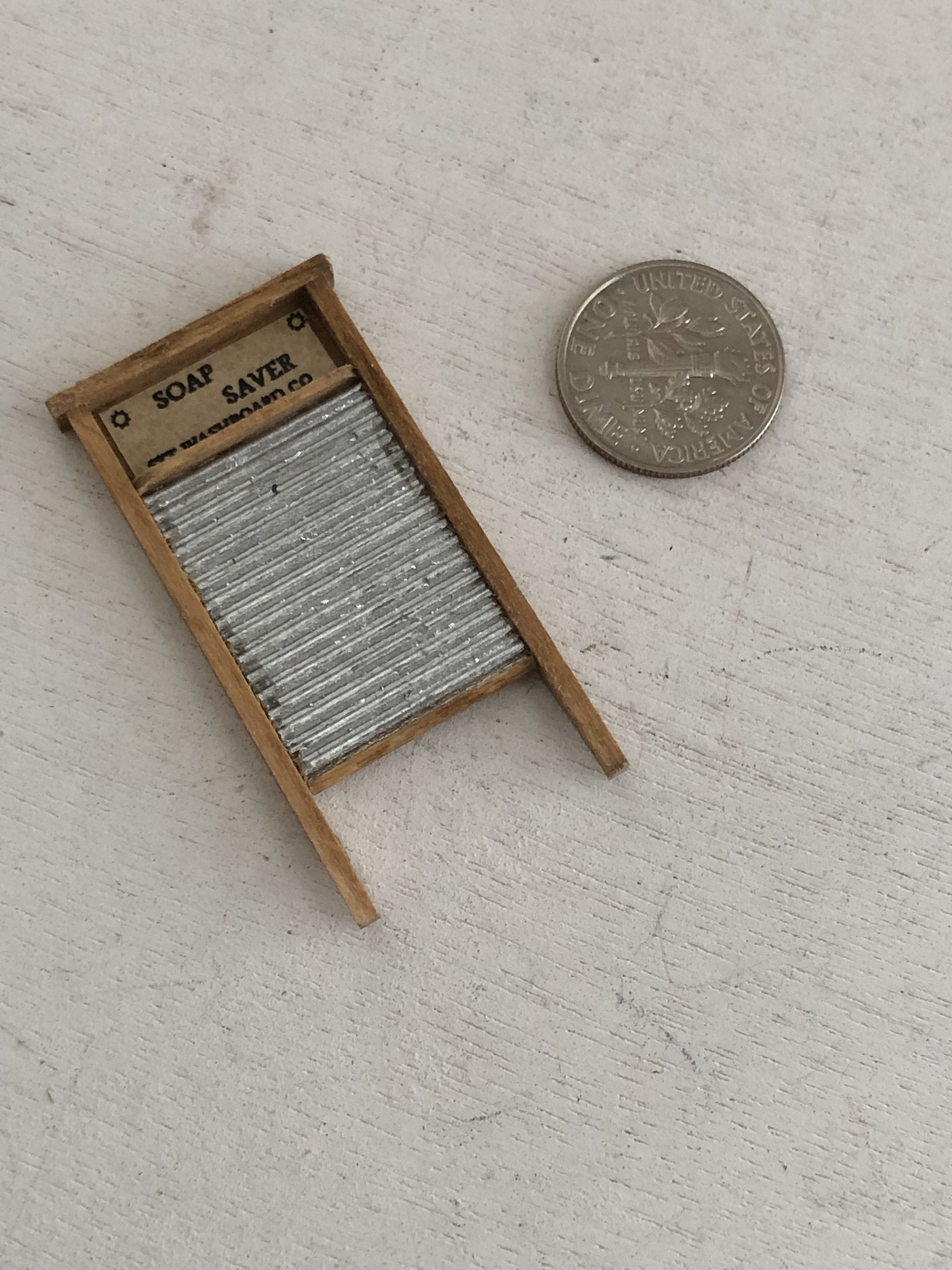 Miniature Wash Board, Mini Vintage Look Washboard, Hand Crafted