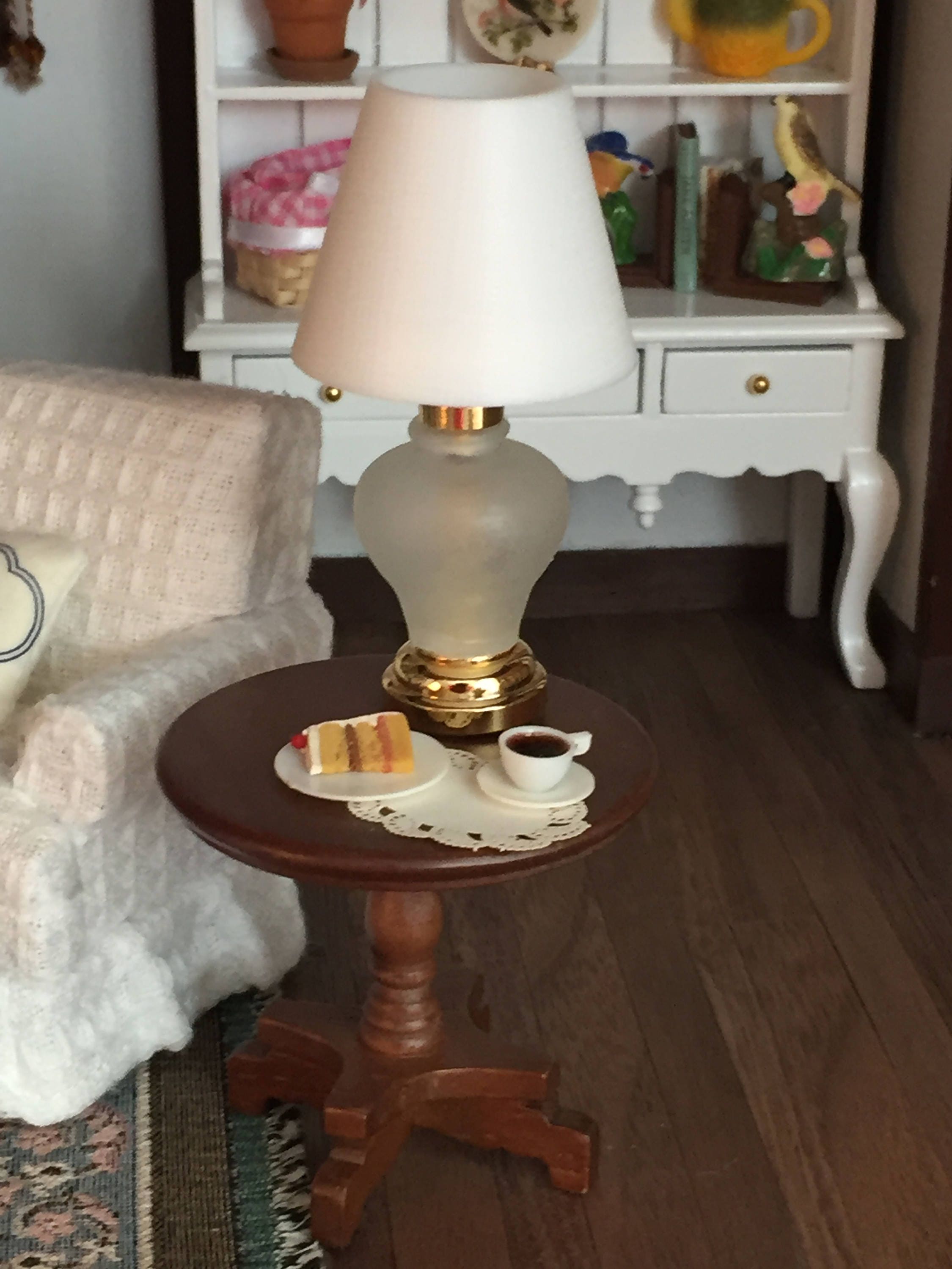 Miniature Table Lamp Working Led With Battery