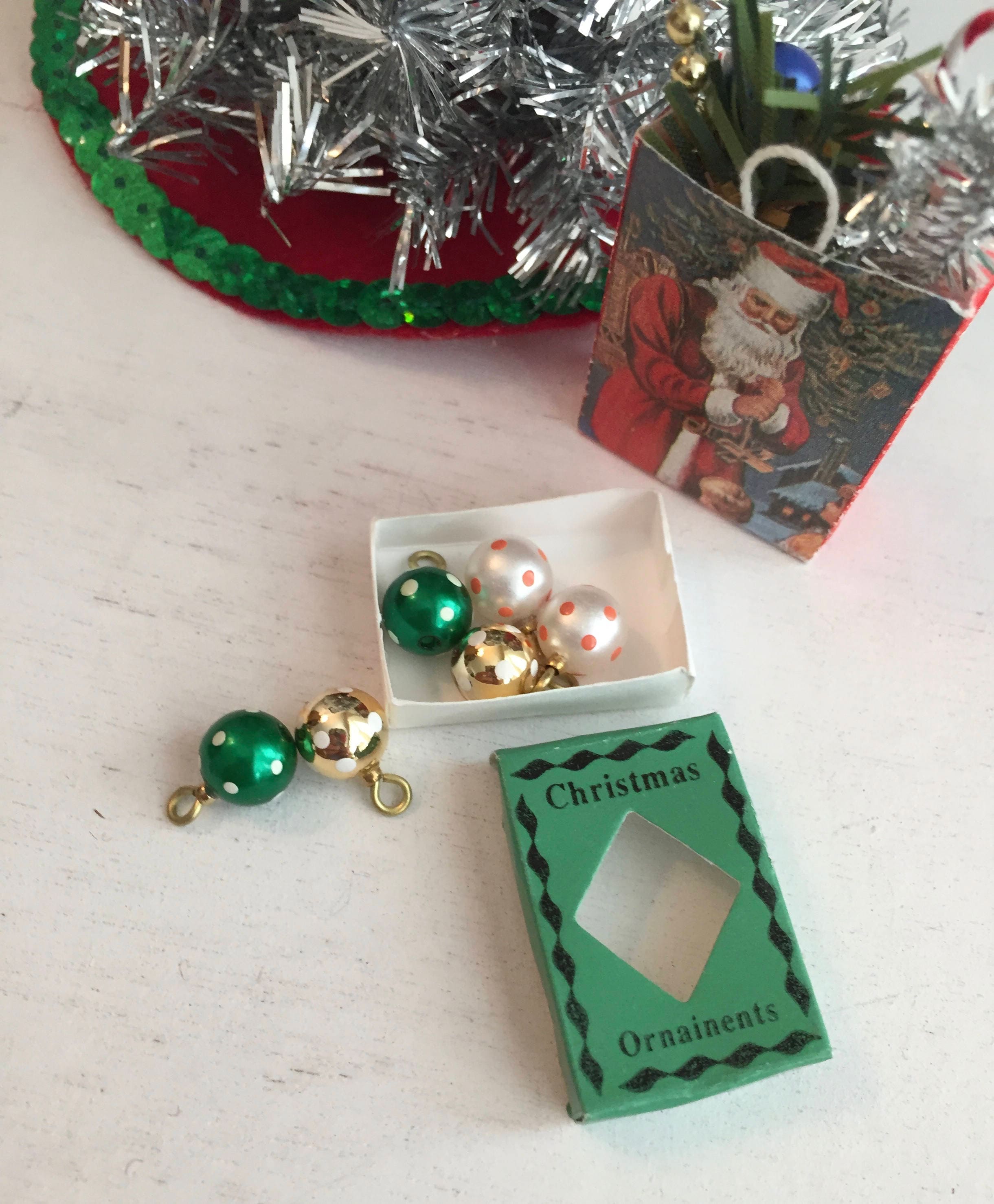 dollhouse christmas ornaments