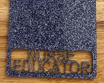 Nurse Educator Badge Buddy with Reel