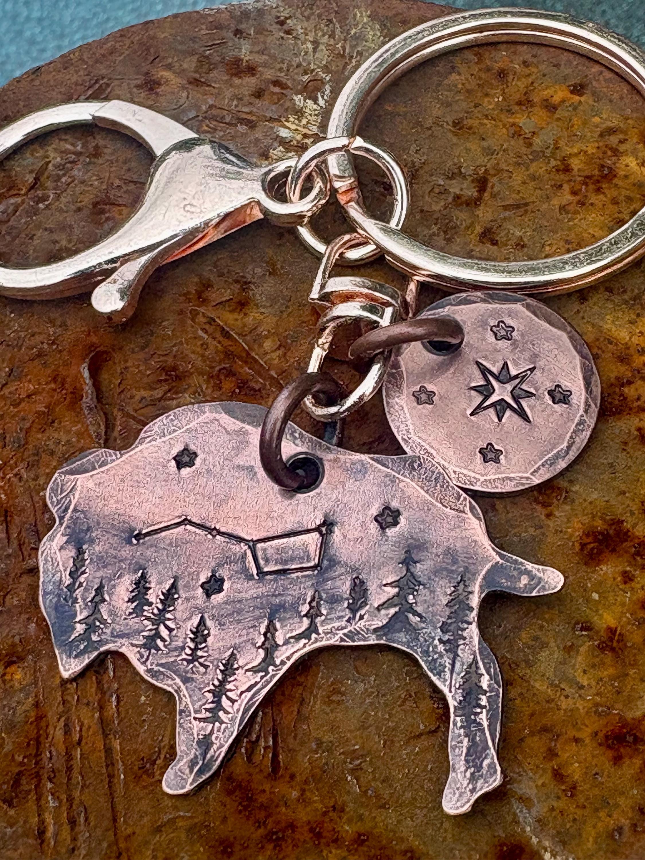Yellowstone Key Chain - Etsy