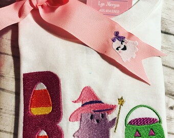 Halloween tshirt / BOO / Halloween ghost / pumpkins / candy corn