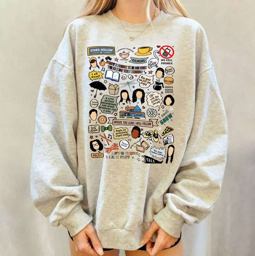 Discover Gilmore Girl Sweatshirt, Stars Hollow Sweatshirt, Autumn Festival Sweatshirt, Gilmore Girls Fall Crewneck Sweatshirt, Dragonfly Inn Shirt
