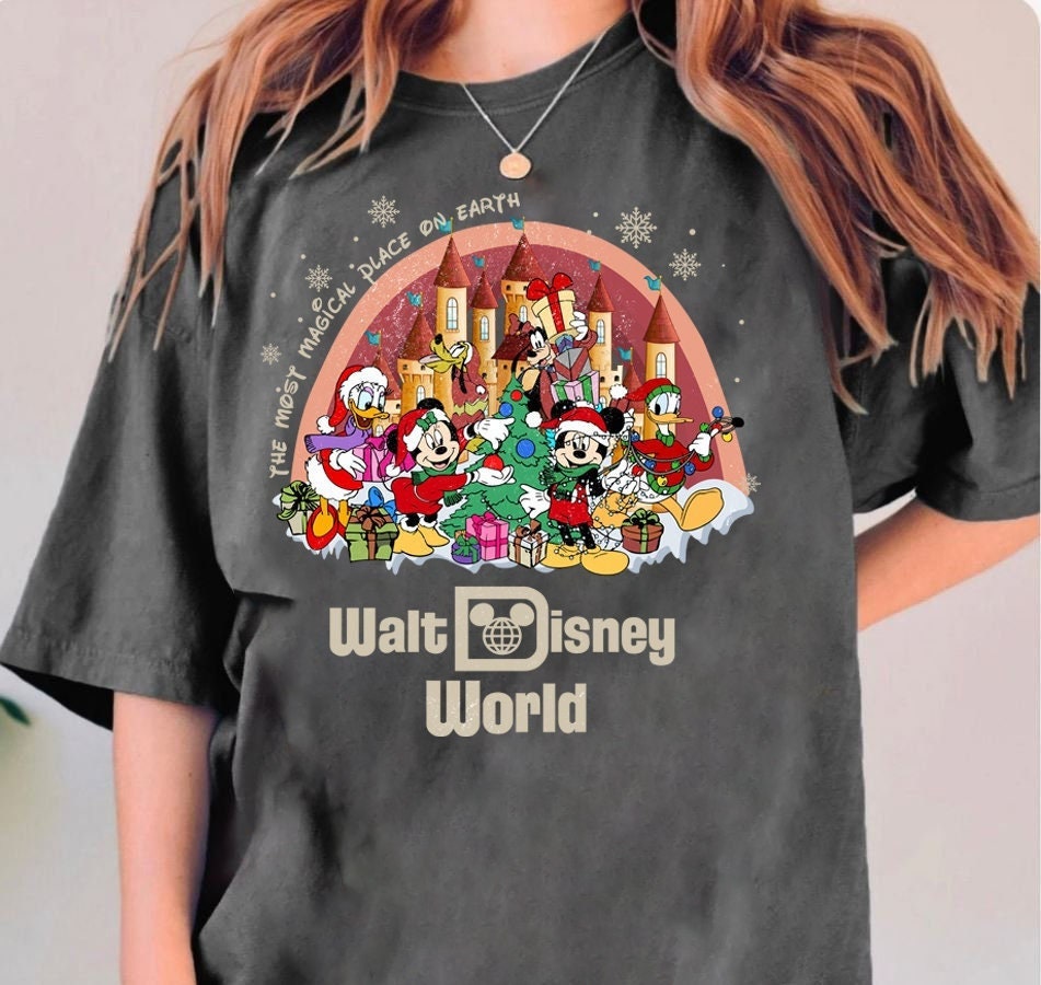 Discover Vintage Walt Disney World Christmas Shirt, Main Street Sleigh Rides, Christmas Disney Vacation, Christmas Disney Group shirts, Xmas Tee