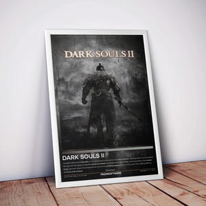 新作揃え ダークソウル2 日本 Etsy - ビデオゲームポスター コレクション