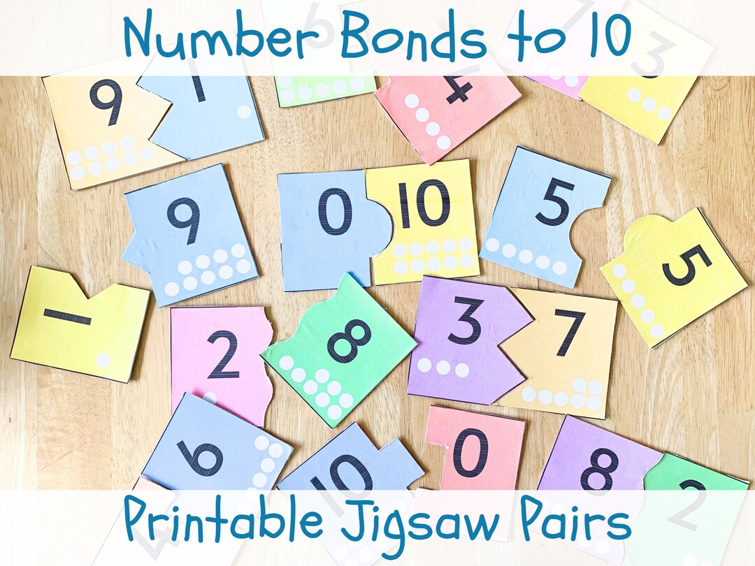 Number Bonds to 10 Activity for EYFS, Early Years Maths, Homeschool ...