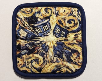 Exploding Tardis - Dr. Who - Hot Pad # 2