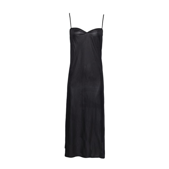 black chemise slip