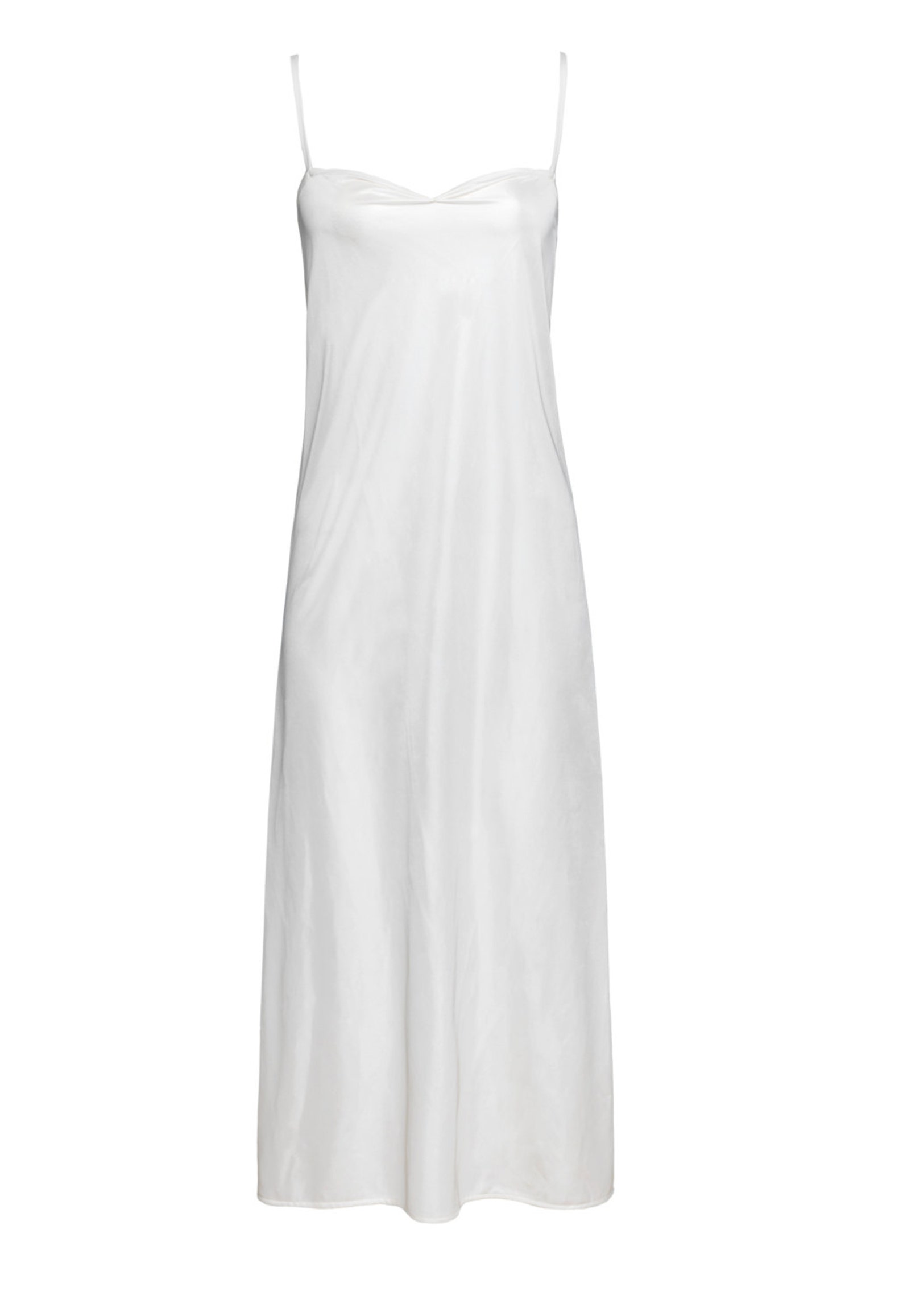 White maxi slip dress / Long white chemise /long bridal slip / | Etsy