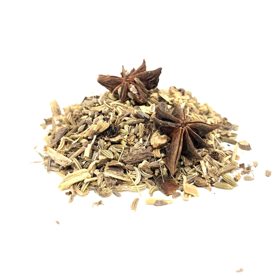 LIQUORICE TWIST TEA Organic Herbal Tea Blend Licorice Root, Anise, Fennel and Vanilla Loose Leaf