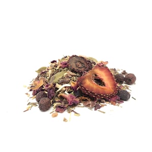 LIEBE TEE | Bio Kräutertee Mischung für Herz und Kreislauf | Herz-Chakra | Chakra Tee | Lose Blatt Tee | Urban Earth Teas