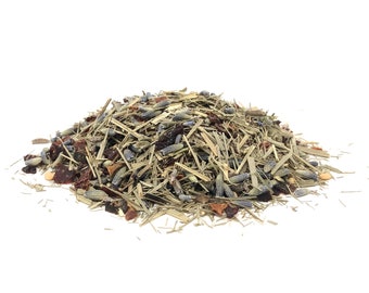 BOOK LOVER'S BLEND | Lemongrass, Orange, Lavender, Rosehip | Organic Herbal Tea Blend | Loose Leaf Tea | Urban Earth Teas