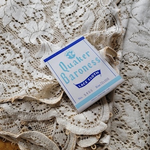 ヴィンテージ　クエーカーレース テーブルクロス（特大） Quaker lace tablecloth - Etsy 日本