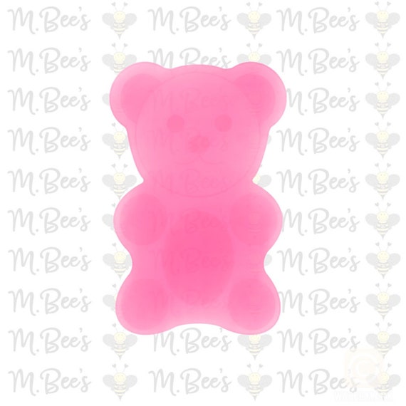 Gummy Bear Cookie Cutter Candy Store Shop Teddy Bear Dessert Etsy