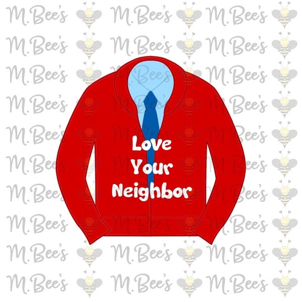 Red Sweater Cookie Cutter Shirt Tie Clothes Shirt Sweatshirt Pants Shoes Boots Cozy Man Woman Dress Buttons Kids Collar Neighbor Show