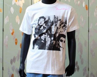 デュラン・デュラン ピンク デュラン ホワイト 大人用 Tシャツ - Etsy 日本