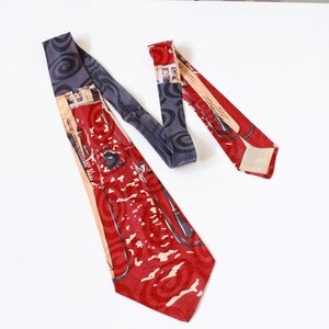 小物 1940s peacock tie Van Heusen 1940s peacock tie Van Heusen