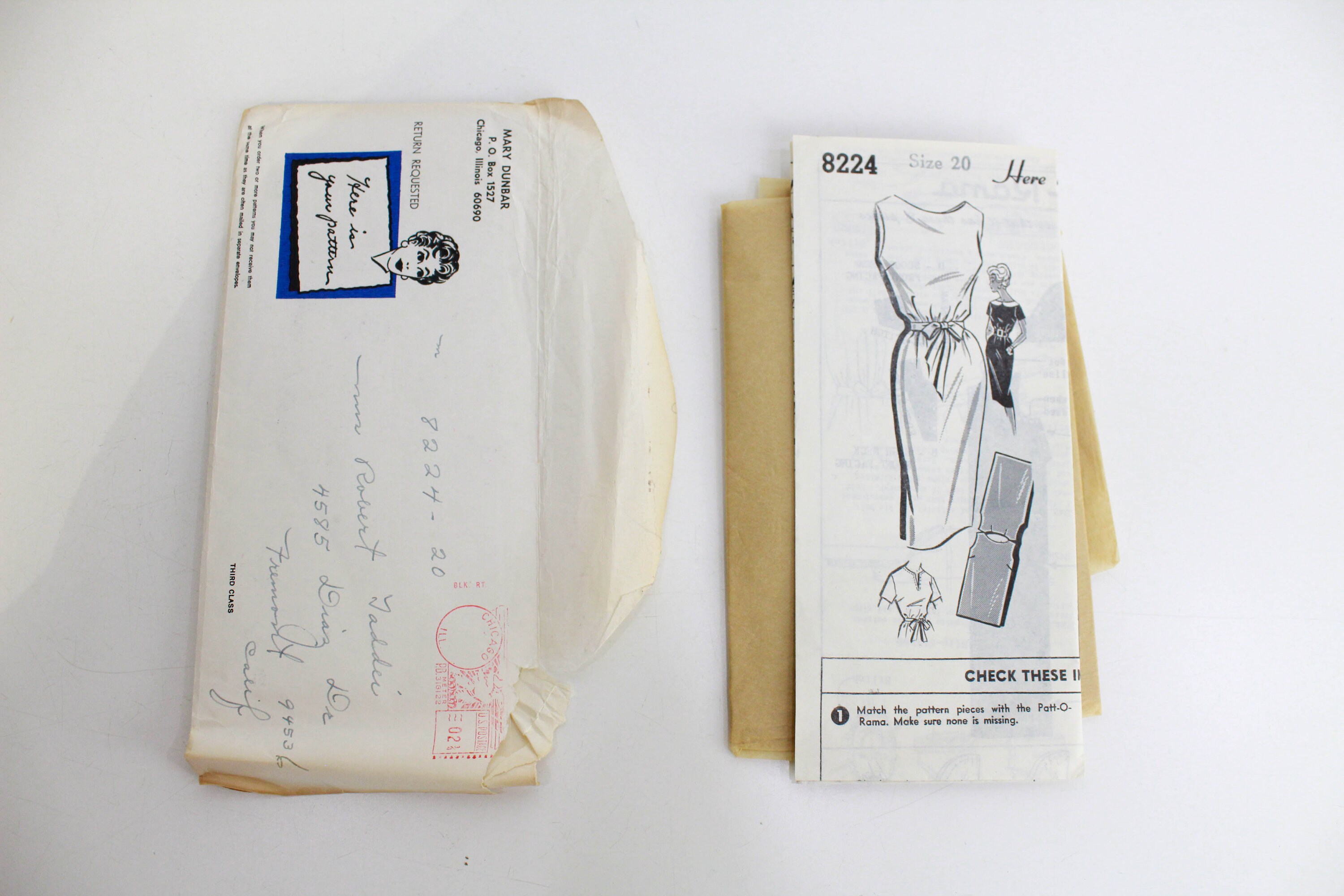 Buy 1960s Dress Sewing Pattern Patt-o-rama 8224, Bust 40, Complete Factory  Folds Online in India - Etsy