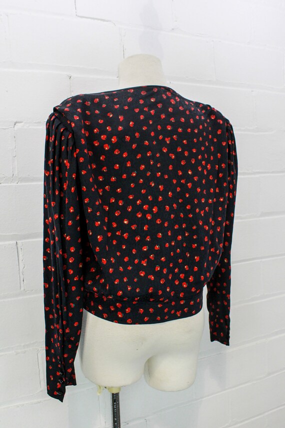 80s Ungaro Blouse, Vintage 1980s Emanuel Ungaro S… - image 7